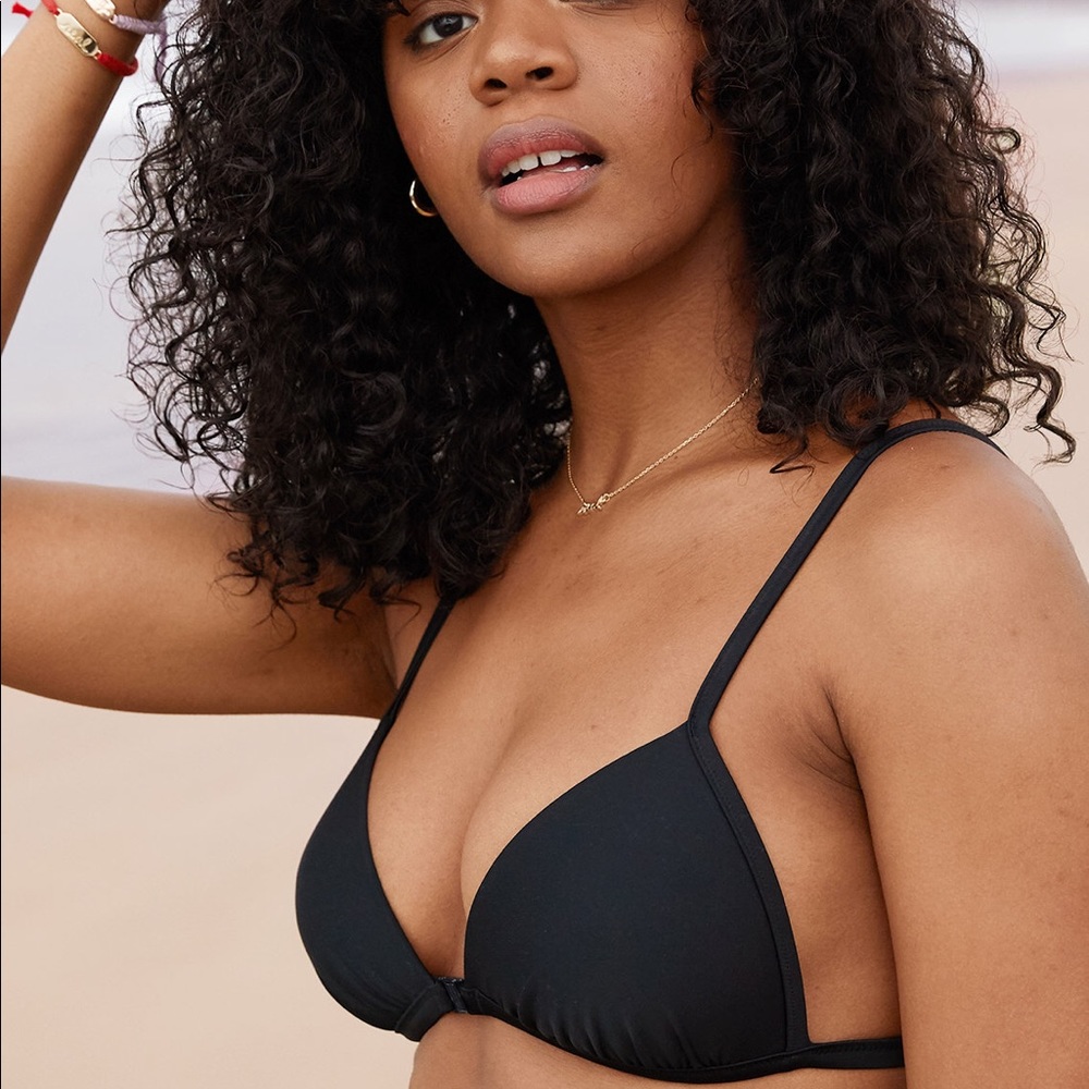aerie perky triangle bikini top